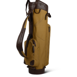 Sun Mountain Golf Canvas & Leather Cart Bag -CLUBS Sales Store 190740CanvasLeatherCartClay Brown