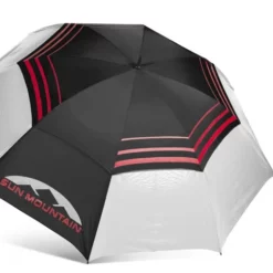 Sun Mountain Golf 68" Manual Umbrella -CLUBS Sales Store 190904 Umbrella Black White Red scaled