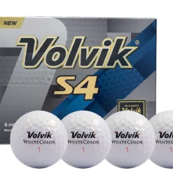 Volvik S4 Golf Balls - White