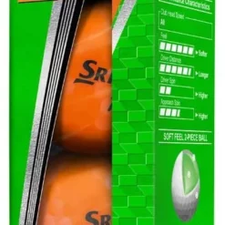 Cleveland Golf Srixon Soft Feel Brite Matte Color Golf Balls -CLUBS Sales Store 2019SoftFeelBritte Orange Sleeve