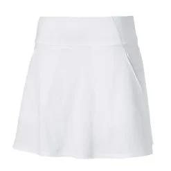 Puma Women's PWRShape Solid Golf Skirt -CLUBS Sales Store 2021PWRShapeSolidWovenSkirt bRIGHTWHITE