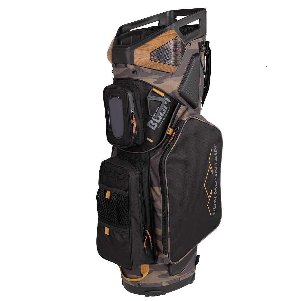 Sun Mountain 2023 Boom Bag Golf Cart Bag With Speakers 1 Sun Mountain 2023 Boom Bag Golf Cart Bag With Speakers