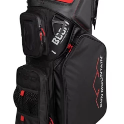 Sun Mountain 2023 Boom Bag Golf Cart Bag With Speakers 9 Sun Mountain 2023 Boom Bag Golf Cart Bag With Speakers -CLUBS Sales Store 2023 BoomCart 230393 black red