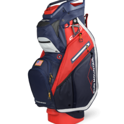 Sun Mountain Golf 2022 C-130 5-Way Cart Bag -CLUBS Sales Store 220330C1305WayNavy Red White