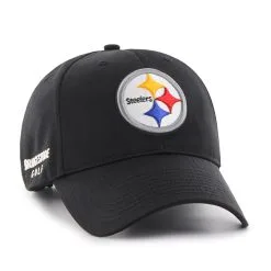 Bridgestone Golf '47 Brand NFL MVP Performance Caps / Hats 15 Bridgestone Golf '47 Brand NFL MVP Performance Caps / Hats -CLUBS Sales Store 47 Dogleg Steelers Black