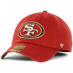 NFL '47 Brand Clean Up Hats -CLUBS Sales Store 49ers 2a2e12ee 131a 4c86 91dd b74a7a8e77a3