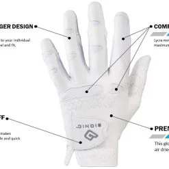 Bionic Golf Women's StableGrip Glove - White -CLUBS Sales Store 515WWXtb7pL. AC SL1280