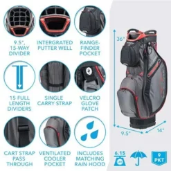 Sun Mountain Golf 2020 Sync Cart Bag -CLUBS Sales Store 51QATlT JbL