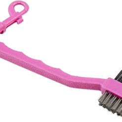 J&M Pink Awareness Dual Sided Cleaning Brush