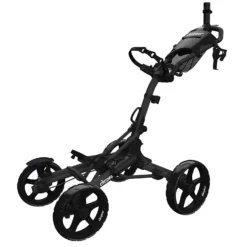 Proactive Clicgear Golf 4-Wheel Push Cart Model 8.0+ -CLUBS Sales Store 8.0 Black Unfolded