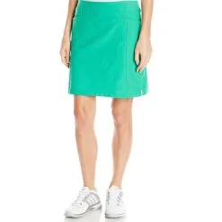 Caddiesshack Golf Store Adidas Ladies Ultimate Adistar Golf Skort -CLUBS Sales Store Adistar Skort Green 0