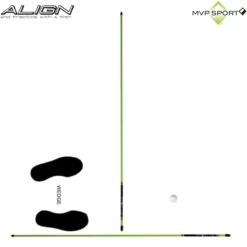 Proactive MVP Sport Golf Alignment Sticks 2-Pack -CLUBS Sales Store AlignmentRods Red 9