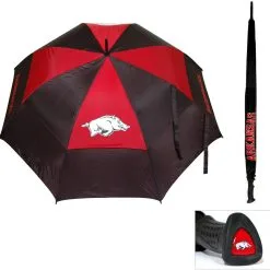 CaddiesShack Team Golf NCAA Umbrella Arkansas