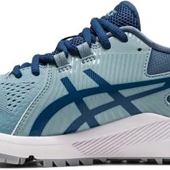 Asics Gel-Course Glide Women's Spikeless Golf Shoes -CLUBS Sales Store AsicsGelCourseGlide LightSteelGrandShark1