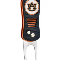 Team Golf Retractable Switchblade Switchfix Divot Tool Ball Marker - NCAA -CLUBS Sales Store Auburn Tigers Switchfix 44448 105