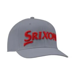 Srixon Authentic Structured Hat -CLUBS Sales Store AuthenticStructured GrayRed 0