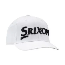 Srixon Authentic Structured Hat -CLUBS Sales Store AuthenticStructured WhiteBlack 0