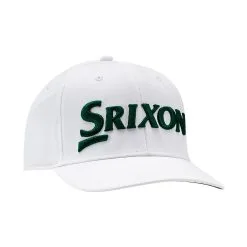 Srixon Authentic Structured Hat -CLUBS Sales Store AuthenticStructured WhiteGreen 0