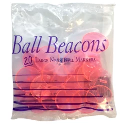 J And M Beacons Large Neon Golf Ball Markers -CLUBS Sales Store Ball Beacons Pink