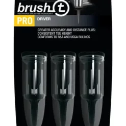J And M Brush-t Golf Original Brush Tees -CLUBS Sales Store Black