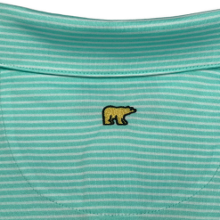 Callaway Jack Nicklaus Black Label By Perry Ellis Feeder Stripe Polo Shirts -CLUBS Sales Store BlackLabelPolo FeederStripe ArubaBlue3