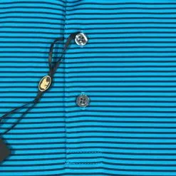 Callaway Jack Nicklaus Black Label By Perry Ellis Feeder Stripe Polo Shirts -CLUBS Sales Store BlackLabelPolo FeederStripe BlueJewel1 scaled