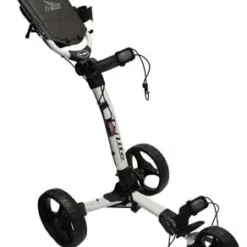 TGIB Axglo Golf TriLite 3 Wheel Push Cart -CLUBS Sales Store BlackWhite