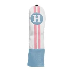 Hireko Sahara Retro Vintage Hybrid Headcovers -CLUBS Sales Store Blue White Pink Hybrid