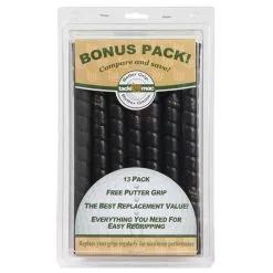 Golf Works Tacki-Mac Bonus Pack Perforated Tour Pro Golf Grip Replacement Set