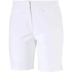 Puma Ladies Pounce Bermuda Golf Shorts 10 Puma Ladies Pounce Bermuda Golf Shorts -CLUBS Sales Store BrightWhite