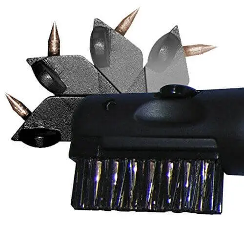 CaddiesShack Frogger Golf BrushPro Retractable Golf Club Brush With Groove Cleaner 9 CaddiesShack Frogger Golf BrushPro Retractable Golf Club Brush With Groove Cleaner - Image 9