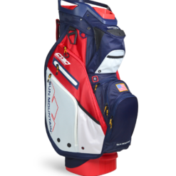 Sun Mountain Golf 2021 C-130 Supercharged Cart Bag -CLUBS Sales Store C130SuperchargedNavy White RedAltShot