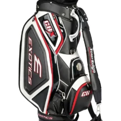 Tour Edge Exotics CBX Staff Bag Black White 4-Way Divided