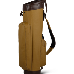 Sun Mountain Golf Canvas & Leather Cart Bag -CLUBS Sales Store CanvasLeatherCartClay BrownAltShot
