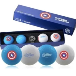 Volvik Marvel Limited Edition Marvel Golf Ball Gift Packs -CLUBS Sales Store Captain America Box