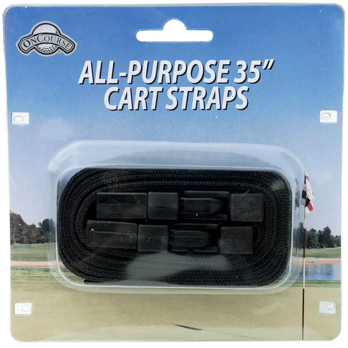 J&M OnCourse Golf All-Purpose 35" Cart Bag Straps 1 J&M OnCourse Golf All-Purpose 35" Cart Bag Straps