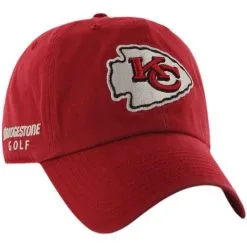 Bridgestone Golf '47 Brand NFL Clean Up Hats -CLUBS Sales Store Chiefs f86a0568 5502 48f1 b841 1ba202e2e138