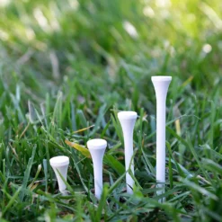 CaddiesShack Pride Sports Wood Golf Tees - 2.125" -CLUBS Sales Store Classic Wood Tee 2.125 125 count White 2