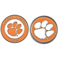 J&M NCAA Double Sided Collegiate Golf Ball Marker Coins -CLUBS Sales Store Clemson 285952ed 047f 4891 b2b1 c9aef75f6ef0