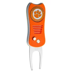 Team Golf Retractable Switchblade Switchfix Divot Tool Ball Marker - NCAA -CLUBS Sales Store Clemson 5761ef9e 0434 49d5 a3ed d47461481b72