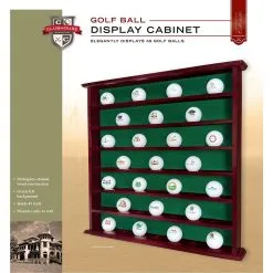 J&M Golf Ball Display Cabinet - 49 Golf Balls