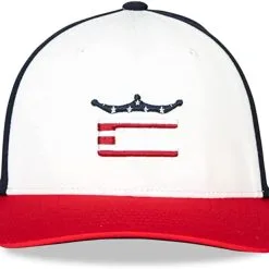 Cobra Golf Cobra Stars And Stripes Crown C Snapback Golf Hat -CLUBS Sales Store CobraStarsandStripesCrownCSnapback SkiPatrol 1