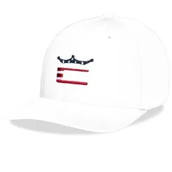 Cobra Golf Cobra Stars And Stripes Crown C Snapback Golf Hat -CLUBS Sales Store CobraStarsandStripesCrownCSnapback White 0