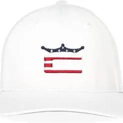 Cobra Golf Cobra Stars And Stripes Crown C Snapback Golf Hat -CLUBS Sales Store CobraStarsandStripesCrownCSnapback White 1