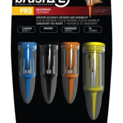 J And M Brush-t Golf Original Brush Tees -CLUBS Sales Store Combo 4