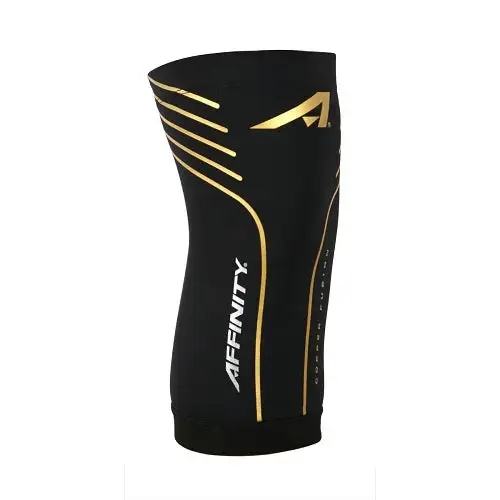 Hireko Affinity Copper Fusion Compression Knee Sleeve 1 Hireko Affinity Copper Fusion Compression Knee Sleeve
