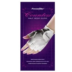 Hireko Powerbilt Countess Half-Finger Ladies Golf Glove -CLUBS Sales Store Countess Half Finger 3