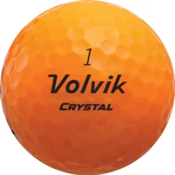 Volvik Crystal Focus Colored Golf Balls -CLUBS Sales Store CrystalFocus2022 OrangeBall