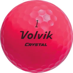 Volvik Crystal Focus Colored Golf Balls -CLUBS Sales Store CrystalFocus2022 PinkBall