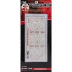 J&M Dave Pelz - Putting Impact Tape 5 J&M Dave Pelz - Putting Impact Tape -CLUBS Sales Store DP4015 DP Putting Impact Tape Package 2015 07 09vertical5x5